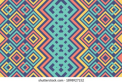 Geometric ethnic pattern traditional Design for background,carpet,wallpaper,clothing,wrapping,batik,fabric,sarong