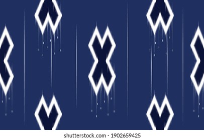 Patrón geométrico étnico tradicional Diseño para fondo, alfombra, papel pintado, ropa, envoltura, batik, tela, sarong