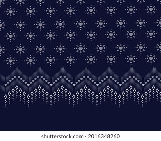 
Geometric ethnic pattern traditional Design Pattern with hearts used for shirt,skirt,carpet,wallpaper,clothing,wrapping,Batik,fabric,clothes, Fashion, red, yellow Vector illustration embroidery textu