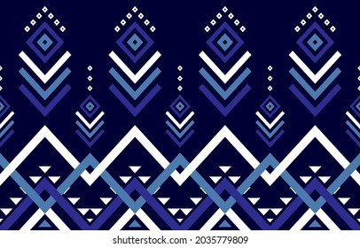 Diseño geométrico tradicional tribal de patrón ininterrumpido para fondo, ilustración, papel pintado, envoltura, tela, textil, publicación, mexicano, indio, azteca