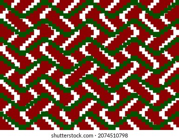 Geometric ethnic pattern traditional design for fabric background,wallpaper,cloth. Aztec,native,tribal,American,christmas pattern.