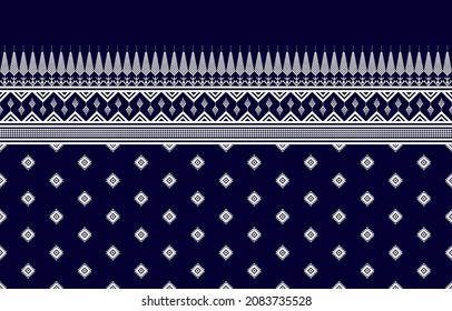 Geometric ethnic pattern traditional Design for background,carpet,wallpaper,clothing,wrapping,Batik,fabric,sarong,illustration,embroidery,style.