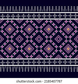 Geometric ethnic pattern traditional Design for background,carpet,wallpaper,clothing,wrapping,Batik,fabric,sarong.