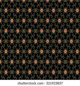 Geometric ethnic pattern traditional Design for background,carpet,wallpaper,clothing,wrapping,Batik,fabric,sarong,Vector illustration embroidery style.