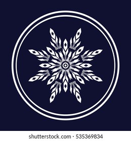 Geometric ethnic pattern traditional Design for background,carpet,wallpaper,clothing,wrapping,Batik,fabric,sarong,Vector illustration embroidery style.
