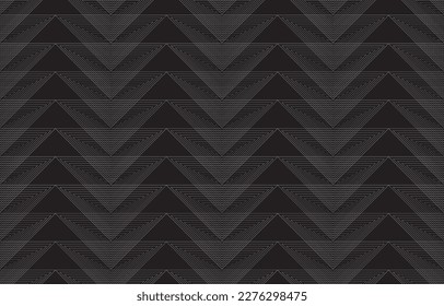 Geometric ethnic pattern. Traditional oriental Indian ikat design for background, print, border wrapping, batik, fabric, vector illustration.