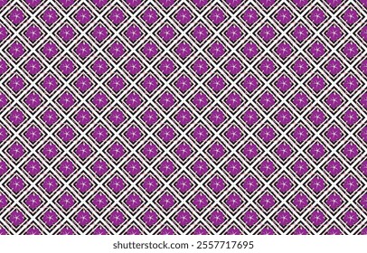 Geometric ethnic pattern. Traditional oriental Indian ikat design for background, print, border wrapping, batik, fabric, vector illustration.
