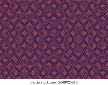 Geometric ethnic pattern. Traditional oriental Indian ikat design for background, print, border wrapping, batik, fabric, vector illustration.