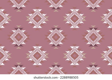 Geometrisches ethnisches Muster. traditionelle gemusterte Native American Art Es ist ein Muster geometrischen Formen. Erstellen Sie schöne Stoffmuster. Design für den Druck. Verwendung in der Modebranche.