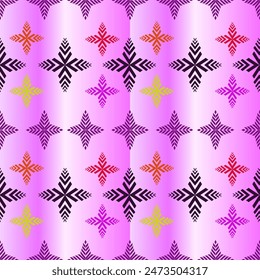 El patrón étnico geométrico del estilo tradicional. Navajo, patrones indios americanos. Diseño para fondo, Fondo de pantalla, vestimenta, envoltura, Batik, tela y estampados. Ilustración vectorial.