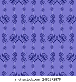 El patrón étnico geométrico del estilo tradicional. Navajo, patrones indios americanos. Diseño para fondo, Fondo de pantalla, vestimenta, envoltura, Batik, tela y estampados. Ilustración vectorial.