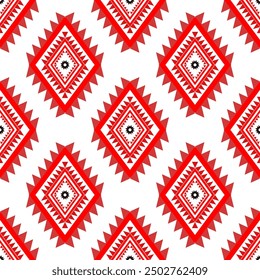 El patrón étnico geométrico del estilo tradicional. Navajo, patrones indios americanos. Diseño para el fondo, el Fondo de pantalla, la ropa, el abrigo, el batik, la tela, y las impresiones. Ilustración vectorial.