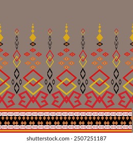 El patrón étnico geométrico del estilo tradicional. Navajo, patrones indios americanos. Diseño para el fondo, el Fondo de pantalla, la ropa, el abrigo, el batik, la tela, y las impresiones. Ilustración vectorial.