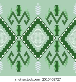 The geometric ethnic pattern of traditional style. Navajo, America Indian patterns. Design for background, wallpaper, clothing, wrapping, Batik, fabric, and prints. Vector illustration.