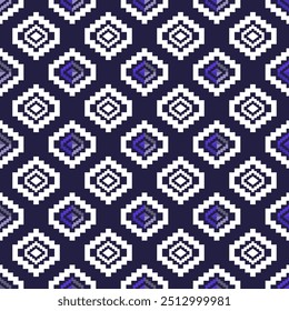 El patrón étnico geométrico del estilo tradicional. Navajo, patrones indios americanos. Diseño para el fondo, el Fondo de pantalla, la ropa, el abrigo, el batik, la tela, y las impresiones. Ilustración vectorial.