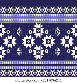 El patrón étnico geométrico del estilo tradicional. Navajo, patrones indios americanos. Diseño para el fondo, el Fondo de pantalla, la ropa, el abrigo, el batik, la tela, y las impresiones. Ilustración vectorial.