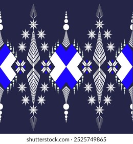 El patrón étnico geométrico del estilo tradicional. Navajo, patrones indios americanos. Diseño para el fondo, el Fondo de pantalla, la ropa, el abrigo, el batik, la tela, y las impresiones. Ilustración vectorial.