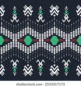 El patrón étnico geométrico del estilo tradicional. Navajo, patrones indios americanos. Diseño para el fondo, el Fondo de pantalla, la ropa, el abrigo, el batik, la tela, y las impresiones. Ilustración vectorial.