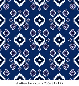 El patrón étnico geométrico del estilo tradicional. Navajo, patrones indios americanos. Diseño para el fondo, el Fondo de pantalla, la ropa, el abrigo, el batik, la tela, y las impresiones. Ilustración vectorial.