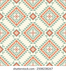 Geometric Ethnic pattern, Traditional Thai pattern, tile, carpet, vector, illustration design, Design for fabric, curtain, background, carpet, wallpaper, clothing, wrapping