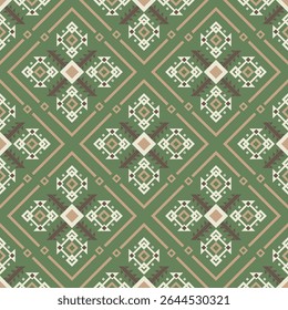 Padrão étnico geométrico tribal padrão, aztec, tradicional, pato, Salee, tecido padrão vetor ilustração design.