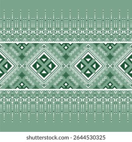 Padrão étnico geométrico tribal padrão, aztec, tradicional, pato, Salee, tecido padrão vetor ilustração design.