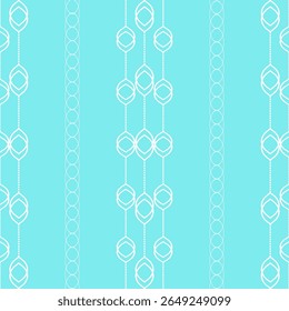 Geometric Ethnic pattern, tribal fabric, tile, carpet, vector, 
illustration design, on turquoise blue color background