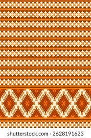 Geometrisches ethnisches Muster, Vektor, Nahtloses Pettern, Zeichnung, Amarican Ägyptart Texture Symbol.