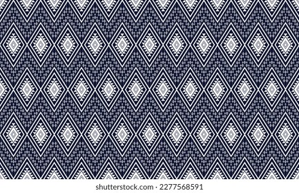 Geometric ethnic pattern vector background. seamless pattern traditional,Design for background, wallpaper, Batik, fabric, carpet, clothing, wrapping, and textile. Colorful ethnic pattern