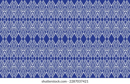 Geometric ethnic pattern vector background. seamless pattern traditional,Design for background, wallpaper, Batik, fabric, carpet, clothing, wrapping, and textile. Colorful ethnic pattern illustration