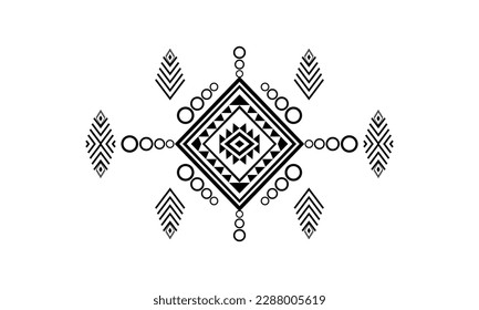 Geometric ethnic pattern vector background. seamless pattern traditional,Design for background, wallpaper, Batik, fabric, carpet, clothing, wrapping, and textile. Colorful ethnic pattern illustration