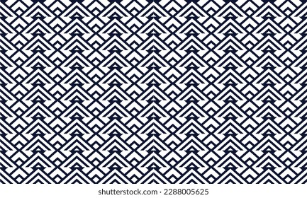 Geometric ethnic pattern vector background. seamless pattern traditional,Design for background, wallpaper, Batik, fabric, carpet, clothing, wrapping, and textile. Colorful ethnic pattern illustration