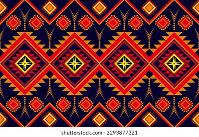 Geometric ethnic pattern vector
background. seamless pattern
traditional, Design for background,
wallpaper, Batik, fabric, carpet,
clothing, textile.