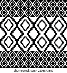Geometric ethnic pattern vector blue and white abstract seamless background. For print, pattern fabric, fashion textile, background, carpet, wallpaper, clothing, wrapping, batik
