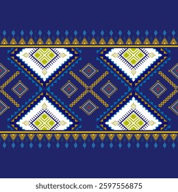 geometric ethnic pattern vector design