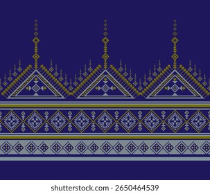Geometric Ethnic Pattern Vector Design