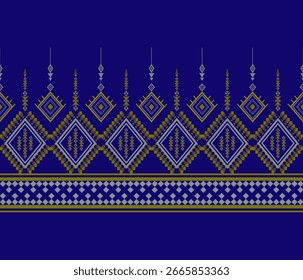geometric ethnic pattern vector design