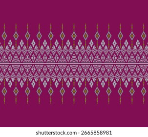 geometric ethnic pattern vector design
