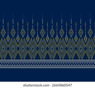 geometric ethnic pattern vector design
