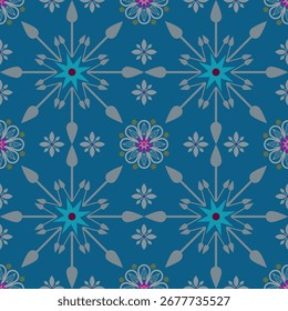 geometric ethnic pattern vector design