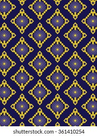 Geometric ethnic pattern vector design for background or wallpaper.