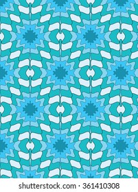 Geometric ethnic pattern vector design for background or wallpaper.