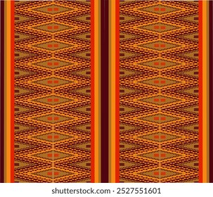 Padrão étnico geométrico, vetor, pettern sem costura, americano narivo, fundo geométrico, moda cor desing, asiático desing, pano de indiano, navajo.