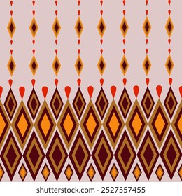 Geometric ethnic pattern, Vector, Seamless pettern, Narive american, Geometric background, Fashion color desing, Asian desing, Indian cloth, Navajo.
