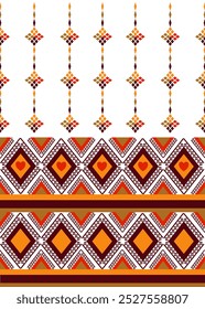 Geometric ethnic pattern, Vector, Seamless pettern, Narive american, Geometric background, Fashion color desing, Asian desing, Indian cloth, Navajo.