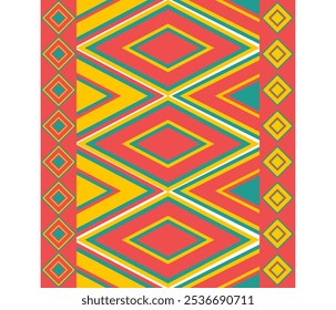 Geometric ethnic pattern, Vector, Seamless pattern, Navajo, Native american, Asian desing, Fashion desing, Indian cloth, African art, Wallpaper.
