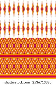 Geometric ethnic pattern, Vector, Seamless pattern, Navajo, Native american, Asian desing, Fashion desing, Indian cloth, African art, Wallpaper.