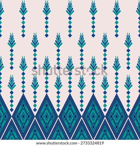 Geometric ethnic pattern, Vector, Seamless petten, Navajo, Native american pattern, Fashion, color desing, Beatiful, Element, Backdrop, Wallpaper.