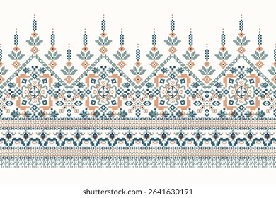 Geometric ethnic Pattern,geometric design pattern,Geometric oriental pattern on white background,Vector illustration,abstract background,floral cross stitch embroidery,abstract design background,print