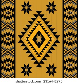 Patrones Étnicos Geométricos. estilo americano, africano, occidental, azteca, motivo navajo y bohemio. diseñado para ilustración de fondo, papel de pared, impresión, alfombra, envoltura, mosaico, salong, batik.vector